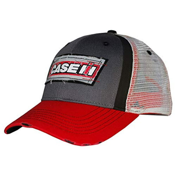 Case IH Ladies' Distressed Pink/Chocolate Cap Case IH Ladies' Distressed Pink/Chocolate Cap